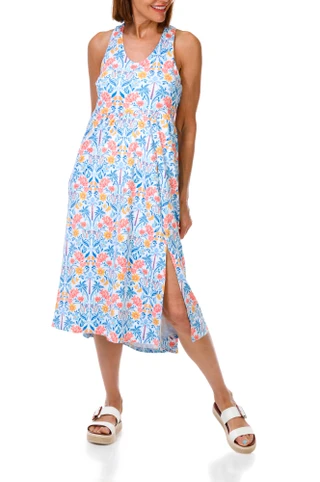 Thumbnail 3: REEL LEGENDS Women's Sleeveless BeachPro Performance Dress 