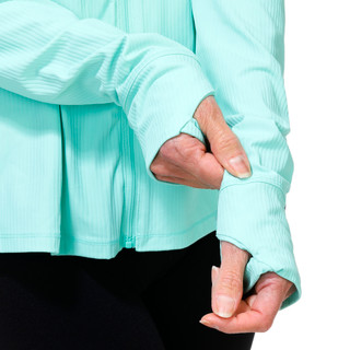 Thumbnail 2: REEL LEGENDS Women's Outdoor Ribbed Zip Up Jacket 
