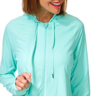 Thumbnail 3: REEL LEGENDS Women's Outdoor Ribbed Zip Up Jacket 