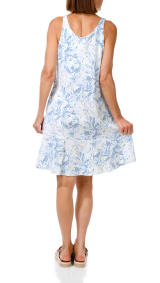 Thumbnail 2: REEL LEGENDS Women's Sleeveless Active Pucker Dress 