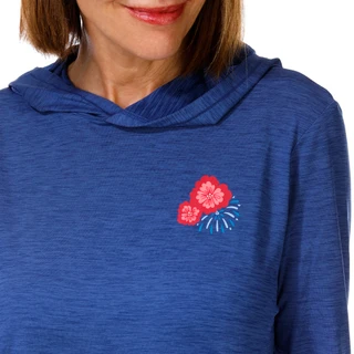 Thumbnail 2: REEL LEGENDS Women's Outdoor Long Sleeve Hooded Top 