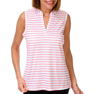Thumbnail 1: REEL LEGENDS Women's Sleeveless Freeline Split Neck Top 