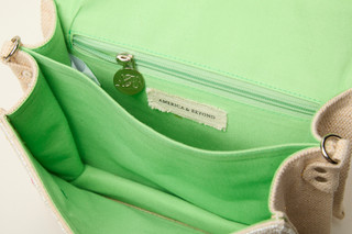 Thumbnail 3: AMERICA AND BEYOND Bloom Cascade Satchel 