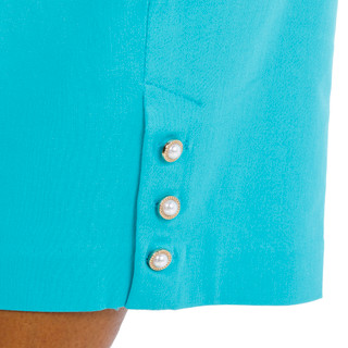 Thumbnail 2: Coral Bay Plus Pearl Hem Capris 