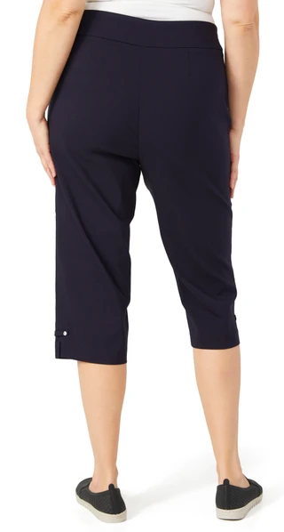 Thumbnail 5: Coral Bay Plus Diamond Hem Capris 