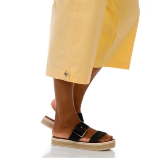 Thumbnail 3: Coral Bay Plus Gold Shell Hem Capris 