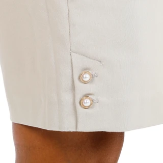 Thumbnail 4: Coral Bay Plus Pearl Hem Bermuda Shorts 
