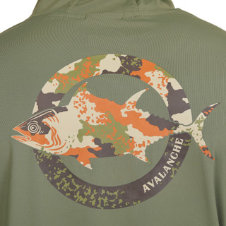 Thumbnail 2: AVALANCHE Men's Outdoor Fishing Long Sleeve Hooded Top 