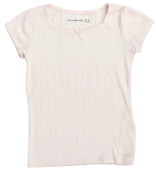 Thumbnail 1: Abercrombie & Fitch Girls Short Sleeve Textured Top 