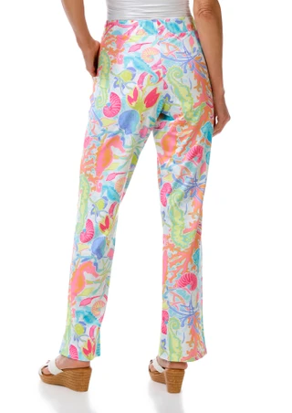 Thumbnail 2: Ana Clara Women's Print Yoga Pants 