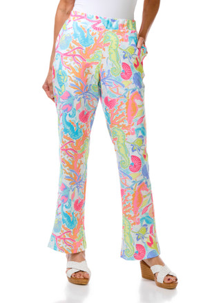 Thumbnail 1: Ana Clara Women's Print Yoga Pants 