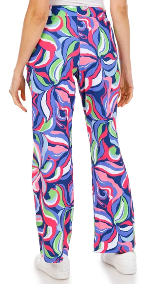 Thumbnail 2: Ana Clara Women's Print Yoga Pants 