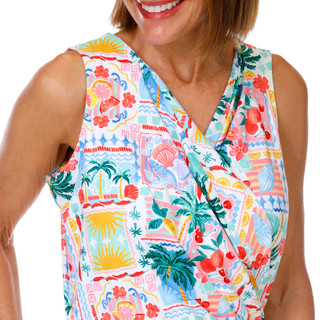 Thumbnail 5: REEL LEGENDS Women's Sleeveless BeachPro Performance Dress 