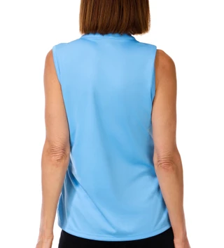 Thumbnail 2: REEL LEGENDS Women's Sleeveless Freeline Split Neck Top 