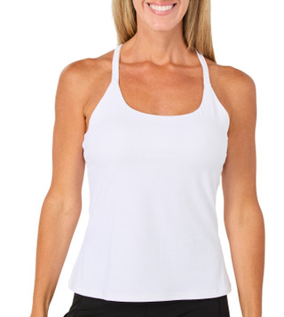 Thumbnail 1: REEL LEGENDS Women's Sleeveless Active Ribbed Bra Tank 