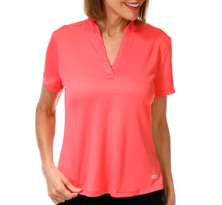 Thumbnail 1: REEL LEGENDS Petite Outdoor Short Sleeve Freeline Top 