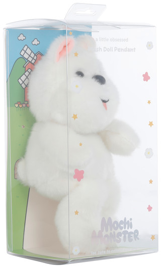 Thumbnail 2: Mochi Monster Fuzzy Dog Bag Charm 