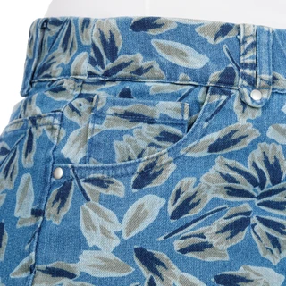 Thumbnail 4: Coral Bay Petite Floral Denim Shorts 