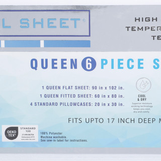 Thumbnail 3: SIMPLY Queen Size 6 Pc Sheet Set 