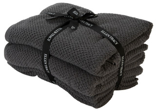 Thumbnail 1: Ellen Tracy 6 Pc Oversized Textured Towel Set 