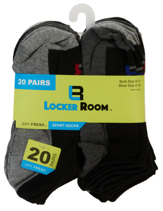 Thumbnail 1: Locker Room Boy's 20 Pk Sport Socks 