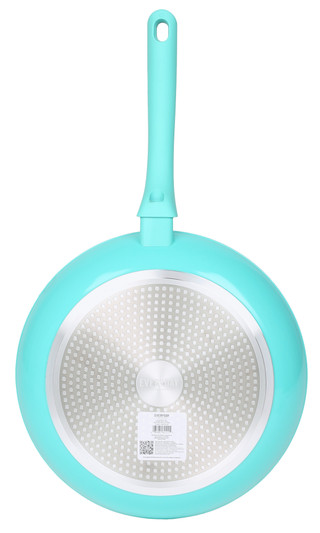 Thumbnail 3: MARTHA STEWART EVERYDAY 12 in Ceramic Nonstick Aluminum Frying Pan 