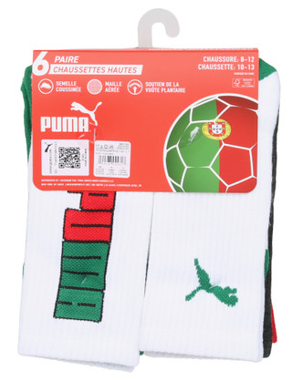 Thumbnail 2: Puma Men's 6 Pk Crew Socks 