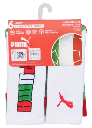 Thumbnail 2: Puma Men's 6 Pk Crew Socks 