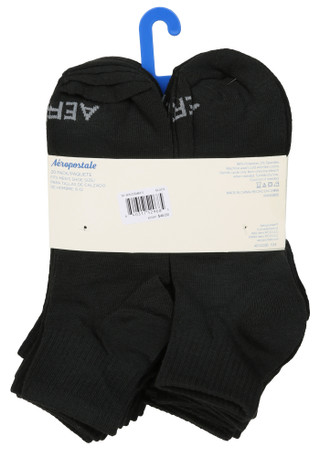Thumbnail 2: Aeropostale Men's 20 Pk Quarter Socks 