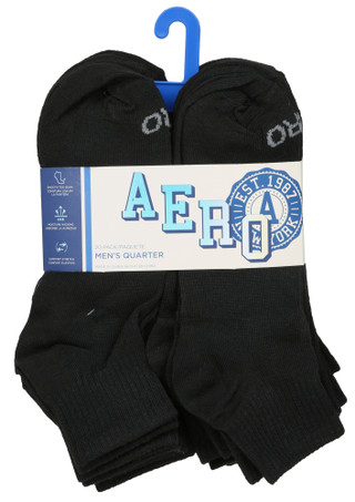 Thumbnail 1: Aeropostale Men's 20 Pk Quarter Socks 
