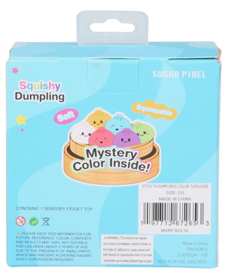 Thumbnail 2: Sugar Pixel Squishy Dumpling Fidget Toy 