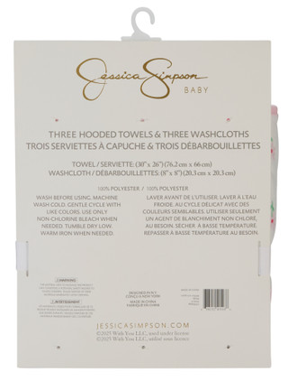 Thumbnail 2: Jessica Simpson Baby Girls 6 Pc Bath Set  