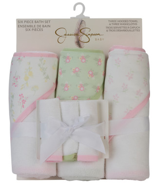 Thumbnail 1: Jessica Simpson Baby Girls 6 Pc Bath Set  