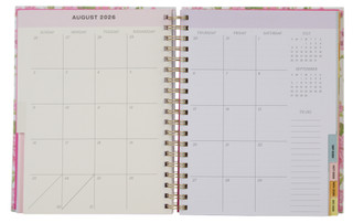 Thumbnail 2: Betsey Johnson Floral 18 Month Planner w/ Pen 