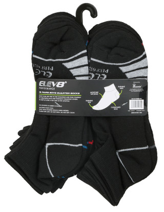 Thumbnail 2: ELEV8 Boys 15 Pk Sport Quarter Socks 