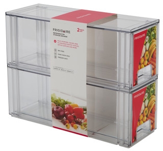 Thumbnail 1: Frigidaire 2 Pc Refrigerator Storage Drawer Set 