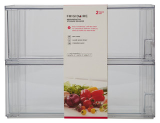 Thumbnail 2: Frigidaire 2 Pc Refrigerator Storage Drawer Set 
