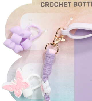 Thumbnail 2: Hydragear Crochet Bottle Strap Set 
