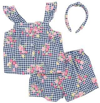 Thumbnail 1: B TWEEN Little Girls 3 Pc Shorts Set 