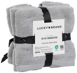 Thumbnail 1: Lucky Brand 4 Pk Wash Cloths 