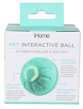 Thumbnail 2: Ihome Automatic Rolling Pet Toy Ball 