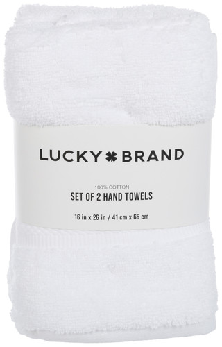 Thumbnail 1: Lucky Brand 2 Pk Hand Towels 