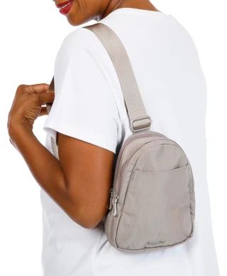 Thumbnail 1: BAGGALLINI Double Zip Mini Sling Bag 