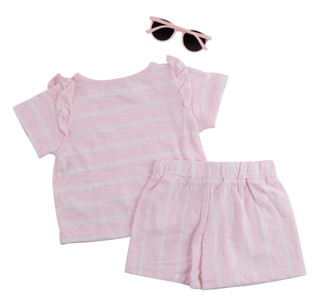 Thumbnail 2: B TWEEN Little Girls 3 Pc Shorts Set 