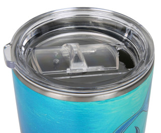 Thumbnail 2: REEL LEGENDS 20 Oz Marlin Rider Stainless Steel Tumbler 