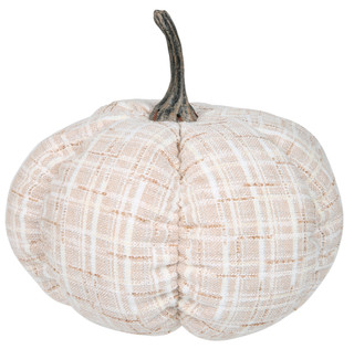 Thumbnail 1: Autumn Grove 9 in Harvest Plaid Pumpkin Home Decor 