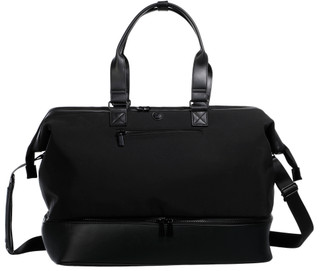 Thumbnail 1: MAX STUDIO Aubree Nylon Drop Bottom Frame Weekender Bag 