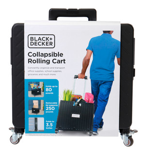 Thumbnail 1: Black + Decker Collapsible Rolling Cart 