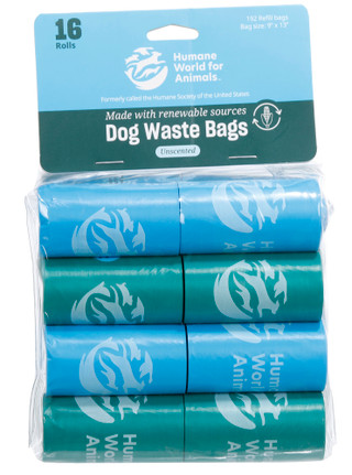 Thumbnail 1: HUMANE SOCIETY 16 Pk Dog Waste Bags 
