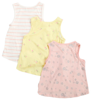 Thumbnail 2: B TWEEN Little Girls 3 Pk Tank Tops 
